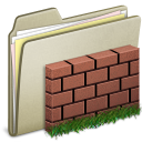 Lightbrown Wall icon